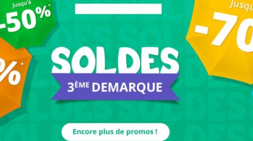 Troisième démarque des soldes Auchan