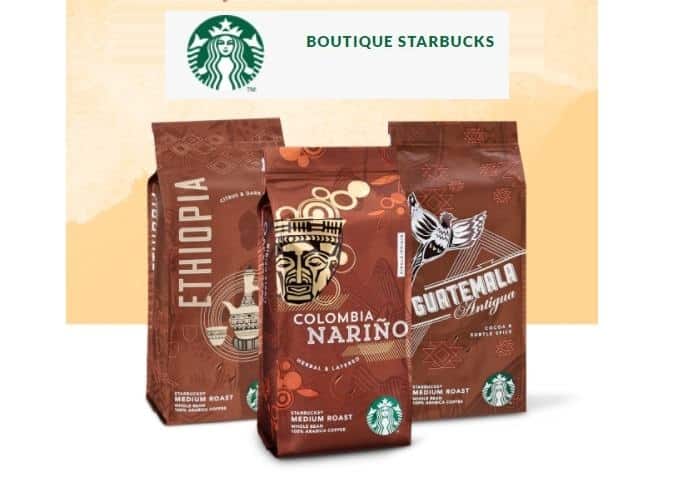 2 paquets de cafés en grains Starbucks achetés☕ = livraison gratuite