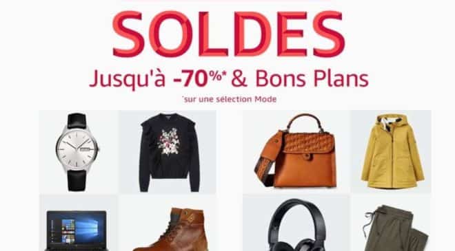 10% en plus sur les soldes mode Amazon