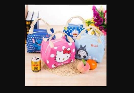 Seulement 2,29 euros le sac Lunch-Box Cartoon enfant 