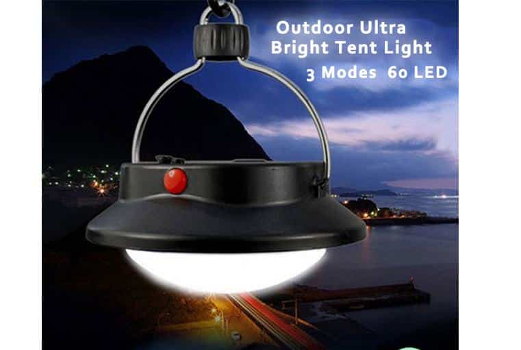 4,32€ la lanterne LED de camping (60 LED)