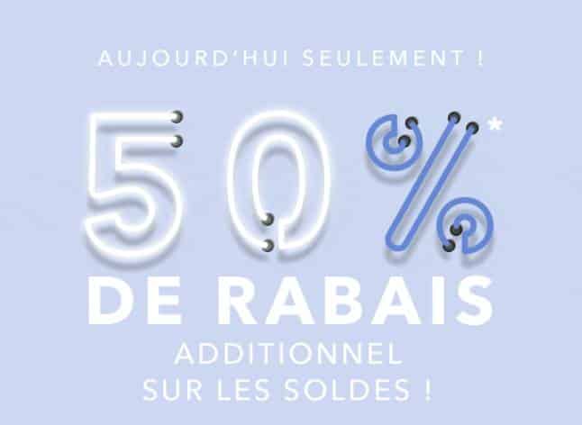 50% de remise supplémentaire sur les soldes Forever 21