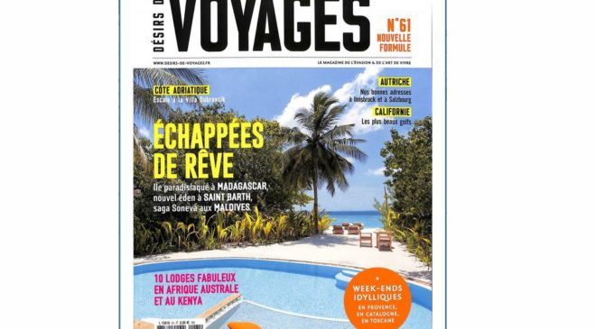 Abonnement magazine Desirs de Voyages pas cher