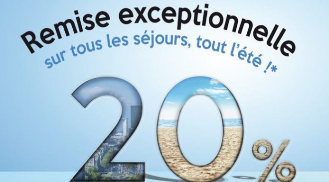 Bon plan Residhotel : 20% de remise 