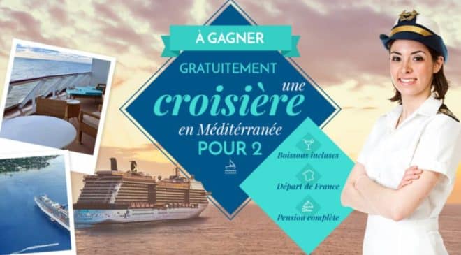 Gagnez une croisiere pour 2 en Mediterranee