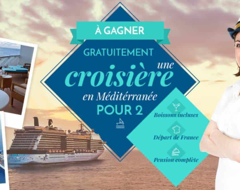 Gagnez une croisiere pour 2 en Mediterranee