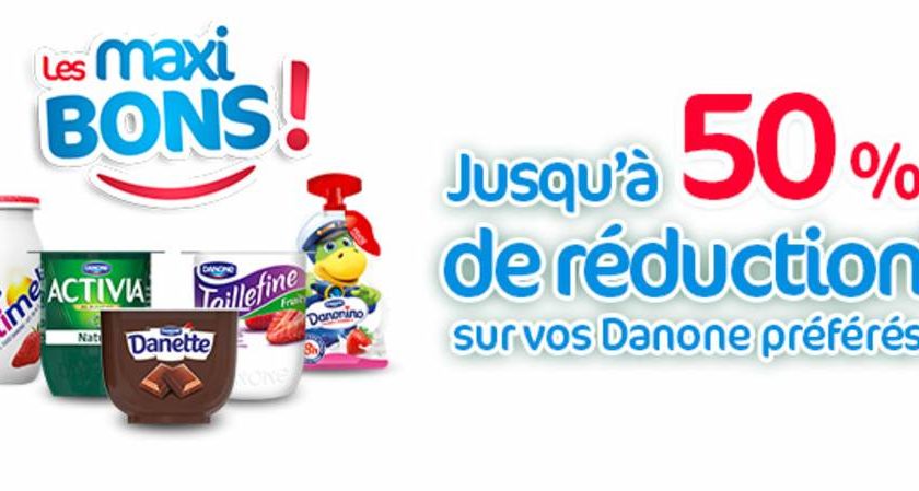 Maxibons Danone coupon de reduction