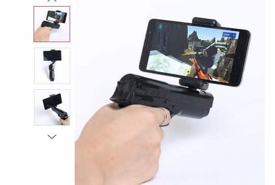 Moins de 10€ le pistolet AR-Gun Bluetooth pour jeu de tir VR 