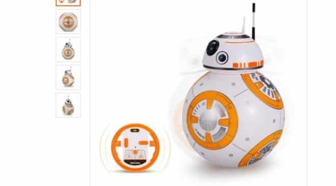 Moins de 18€ le robot BB-8 télécommandé