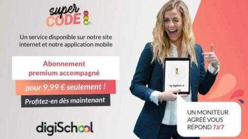 abonnement Premium d’entrainement au code de la route avec DigiSchool