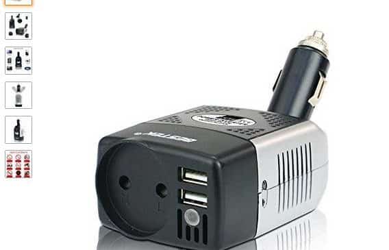 14,99€ le convertisseur 12v / 220V / USB allume cigare BESTEK