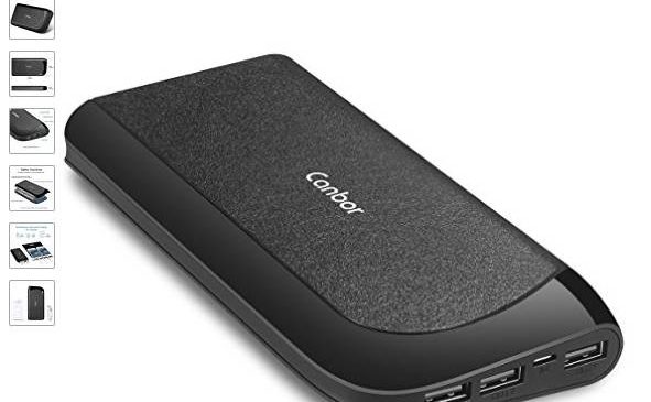 23,99€ la batterie externe 22000mAH Canbor