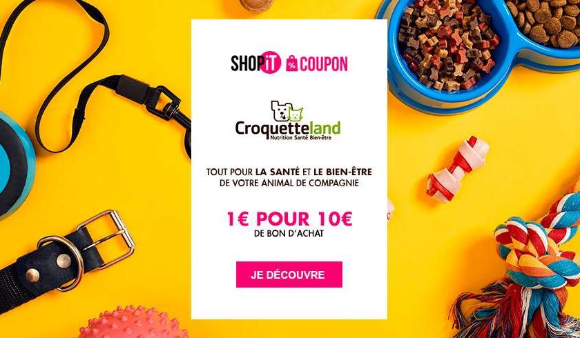 Bon de réduction Croquetteland