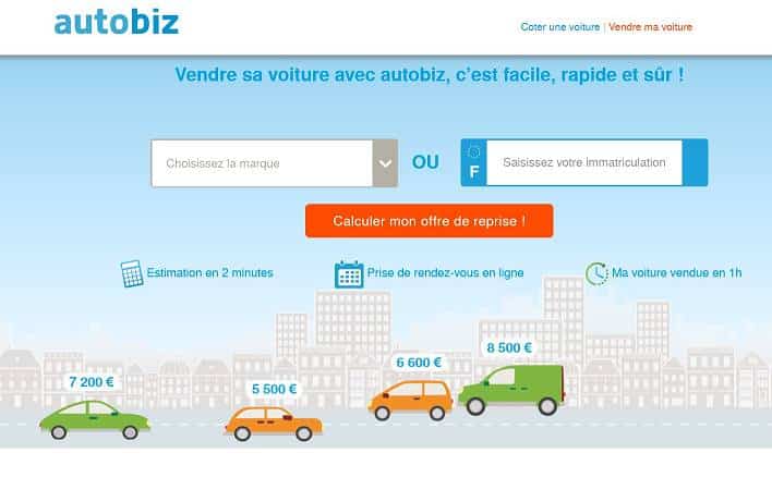 Estimez le prix de votre voiture sur autobiz et vendez la