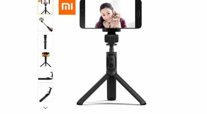 Moins de 14€ le trepied stick Selfie Bluetooth Xiaomi