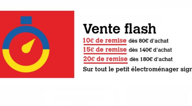 Offre petit électroménager Darty 