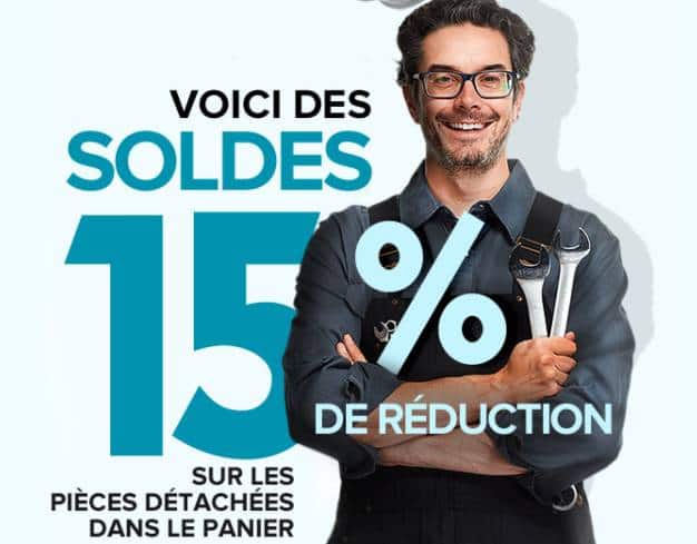 PiecesAuto : remise de 15% sur l’ensemble du site !