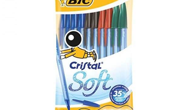 Pochette de 10 stylos BIC Cristal