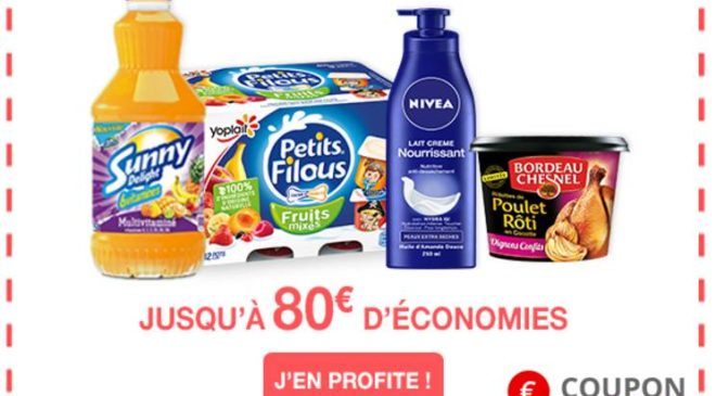 Spéciale rentrée économies en coupons de réduction