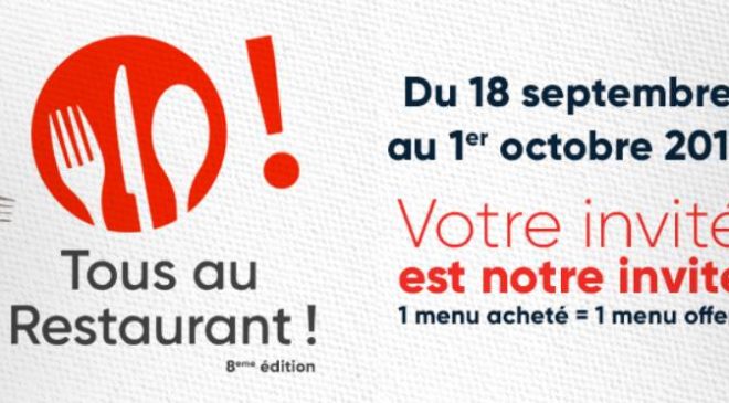 Tous au restaurant 2017 ouverture des réservations