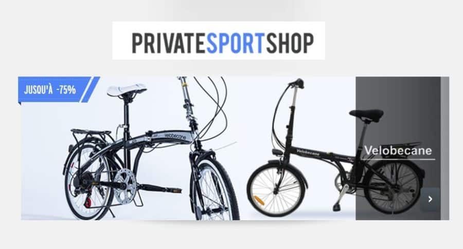 Vente privée vélos Velobecane (électriques, pliables, ville & VTT) de -55% à -65% + 10% suppl.
