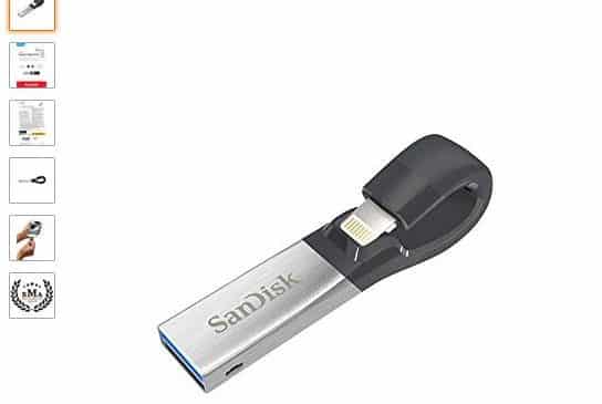 cle USB SanDisk iXpand 64Go