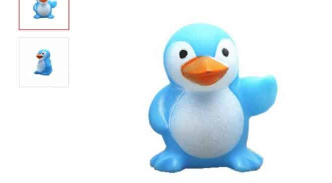 jouet Pingouin de bain à seulement 0,18€