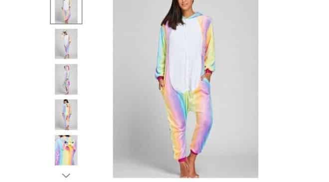 11,20€ la combinaison pyjama adulte Pegasus