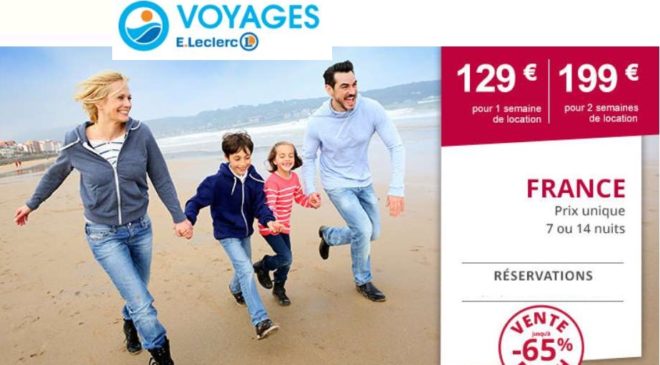 2 semaines 199€ Leclerc Voyages