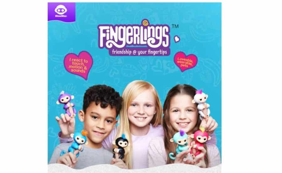 17,5€ le smart bébé singe WowWee Fingerlings port inclus