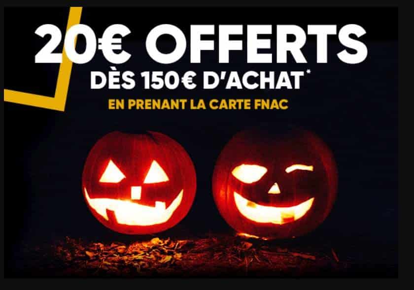 20€ offerts dès 150€ sur la FNAC