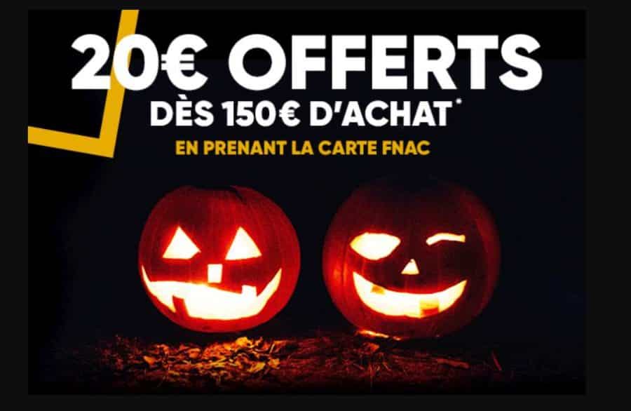 20€ offerts dès 150€ sur la FNAC jusqu’à vendredi13h + livraison gratuite