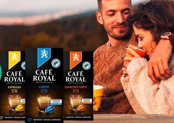 Capsules compatibles Nespresso moins chères avec 15% de remise sur Café Royal