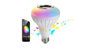 FLASH : 9,35€ ampoule connectée enceinte – multicolore RGB Brelong 💡 port inclus