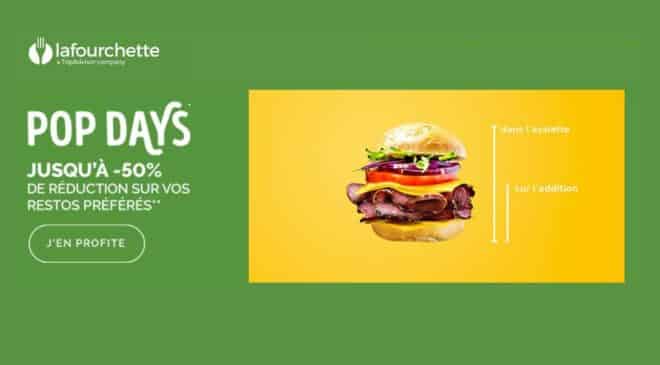 Allez au resto c’est les Pop Days La Fourchette