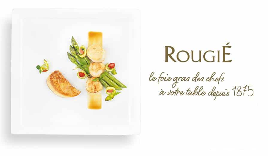 Bon d’achat Rougié (foie gras & produits gastronomiques) moitié prix : 30€ les 60€ d’achat (en ligne)