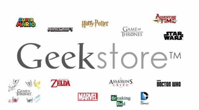 Geek Store mode, objets, déco, jouets fans de jeux vidéo