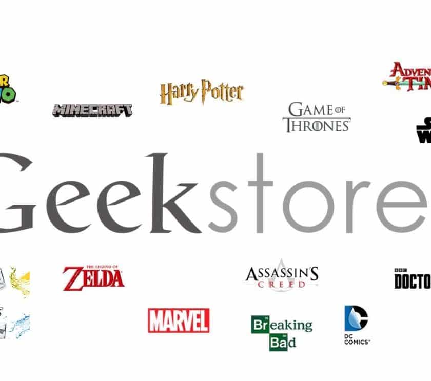 Geek Store mode, objets, déco, jouets fans de jeux vidéo