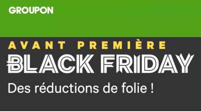 Groupon Black Friday avant-première