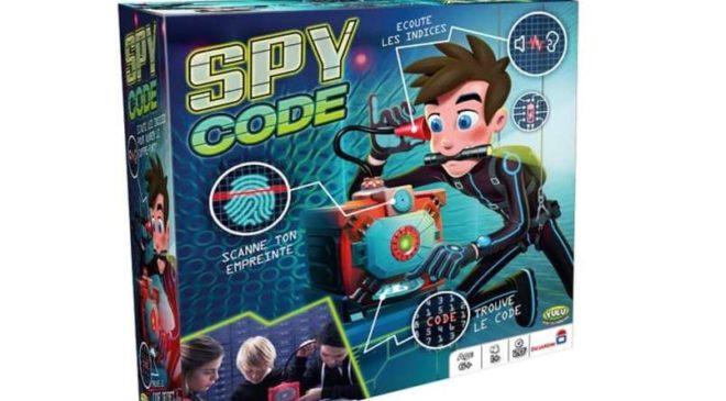 Moins de 10€ le jeu Spy code de Dujardin