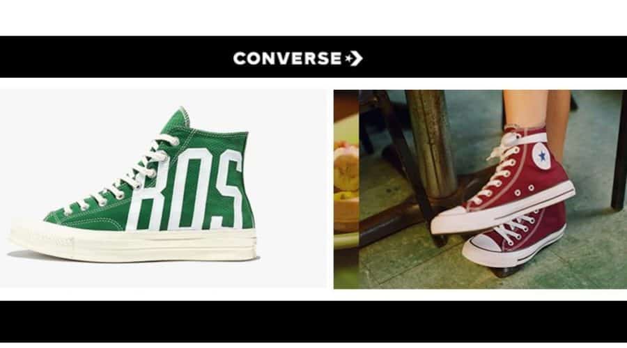 Promotions Converse + livraison gratuite sans minimum (& -15% sur tout)