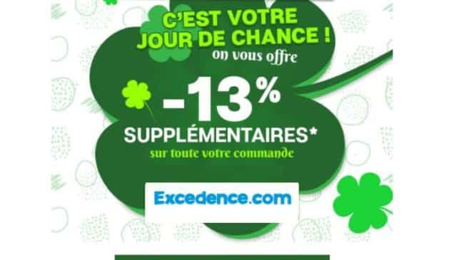 Vendredi 13 Excedence – déstockage