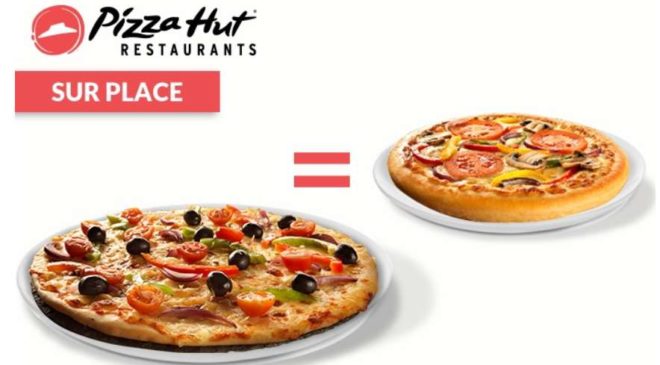 1 pizza = 1 pizza gratuite chez Pizza Hut