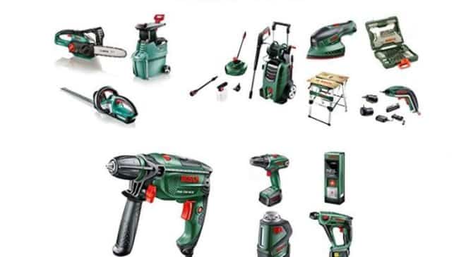 20% de remise sur Bosch Bricolage et Jardinage