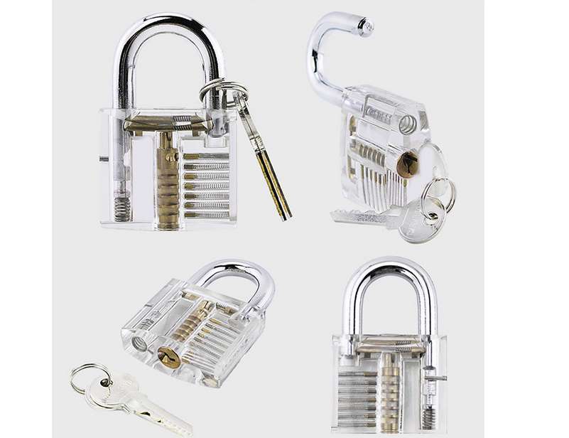 3,46€ le cadenas transparent éducatif