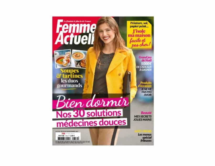 Abonnement magazine Femme Actuelle pas cher : 46€ l’année (hebdo 52N°) au lieu de 104€