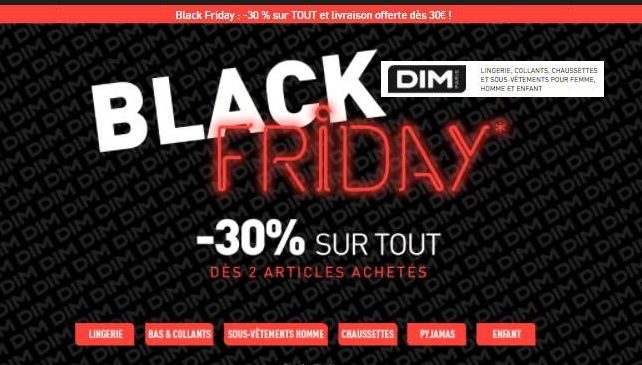 Black Friday DIM 