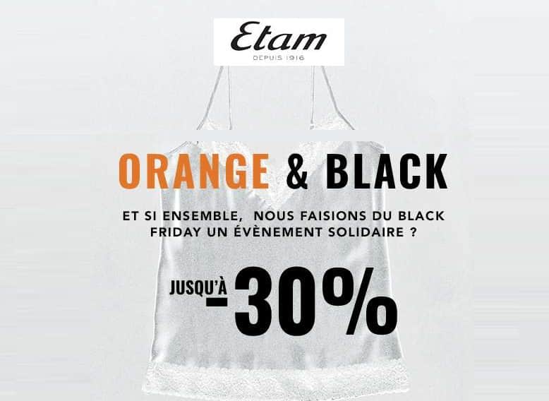 black friday etam lingerie