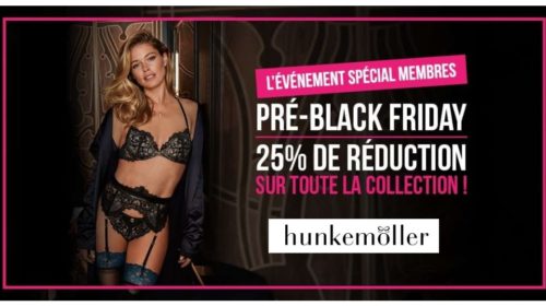 black friday sous vetement