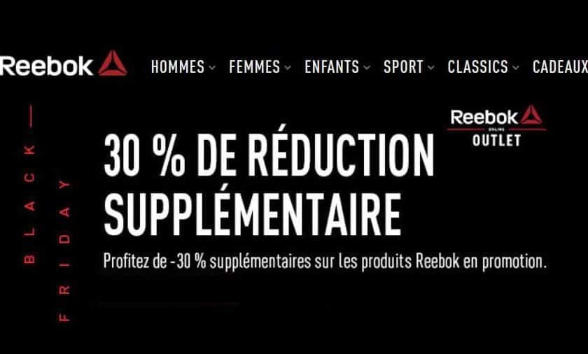 code promo reebok novembre 2018